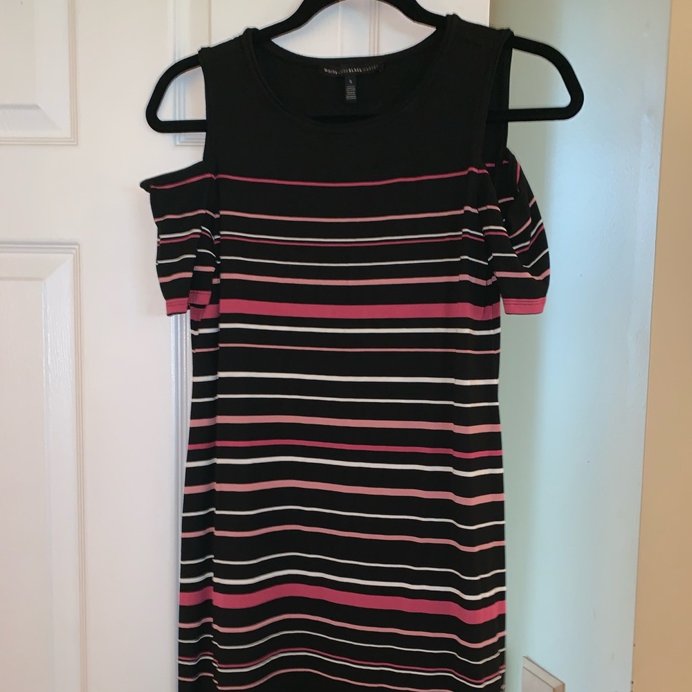 Cold shoulder dress